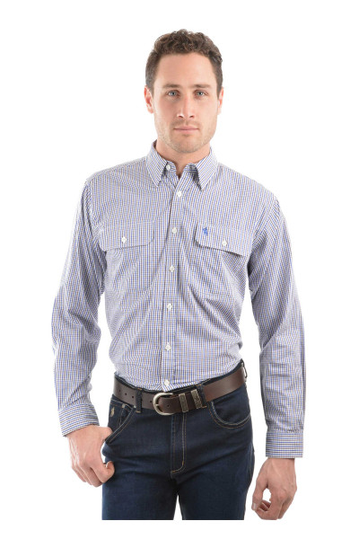 Image 1 of Thomas Cook MEN'S WENTWORTH CHECK 2 POCKET LONG SLEEVE SHIRT