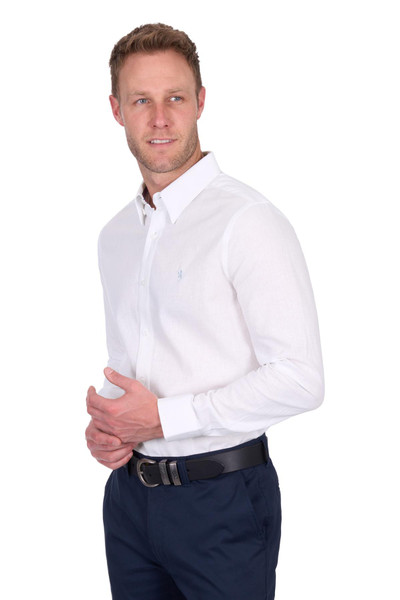 Image 1 of Thomas Cook MEN’S TC LINEN LONG SLEEVE SHIRT