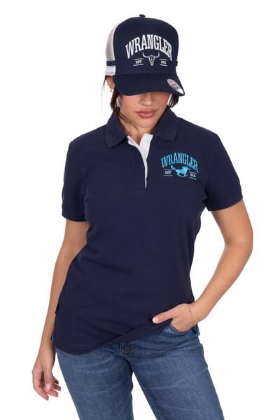 Image 1 of Wrangler WMNS ELIZA SS POLO