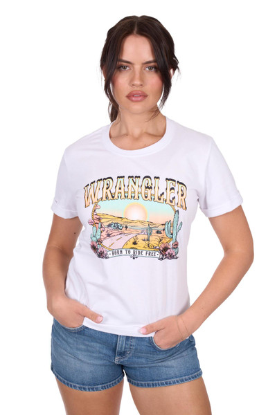 Image 1 of Wrangler WMNS HELENA SS TEE