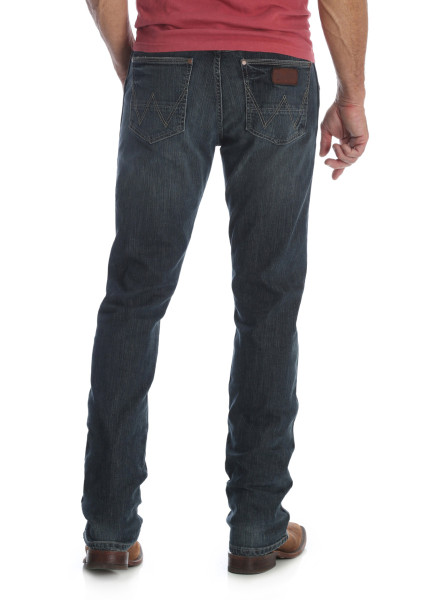 Image 1 of Wrangler Slim Straight Jean