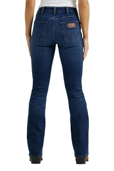 Wrangler Women's Size 28 Bailey Retro High Rise Boot Cut Jeans 32 Leg