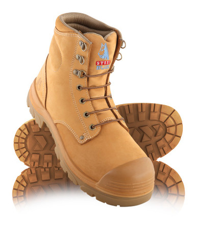 argyle boots with bump cap