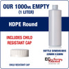 1000ml-HDPE-Round-Empty Bottles by ECBlend