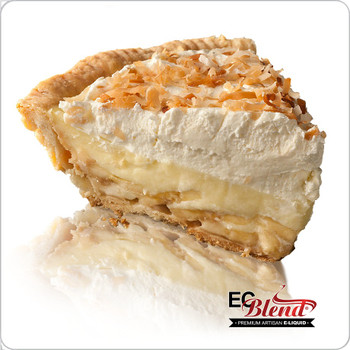 Coconut Banana Cream Pie - Premium Artisan E-Liquid | ECBlend Flavors
