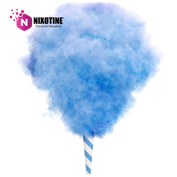 Blue Fluffy Spun Sugar Nixotine (Flavored Nixamide)