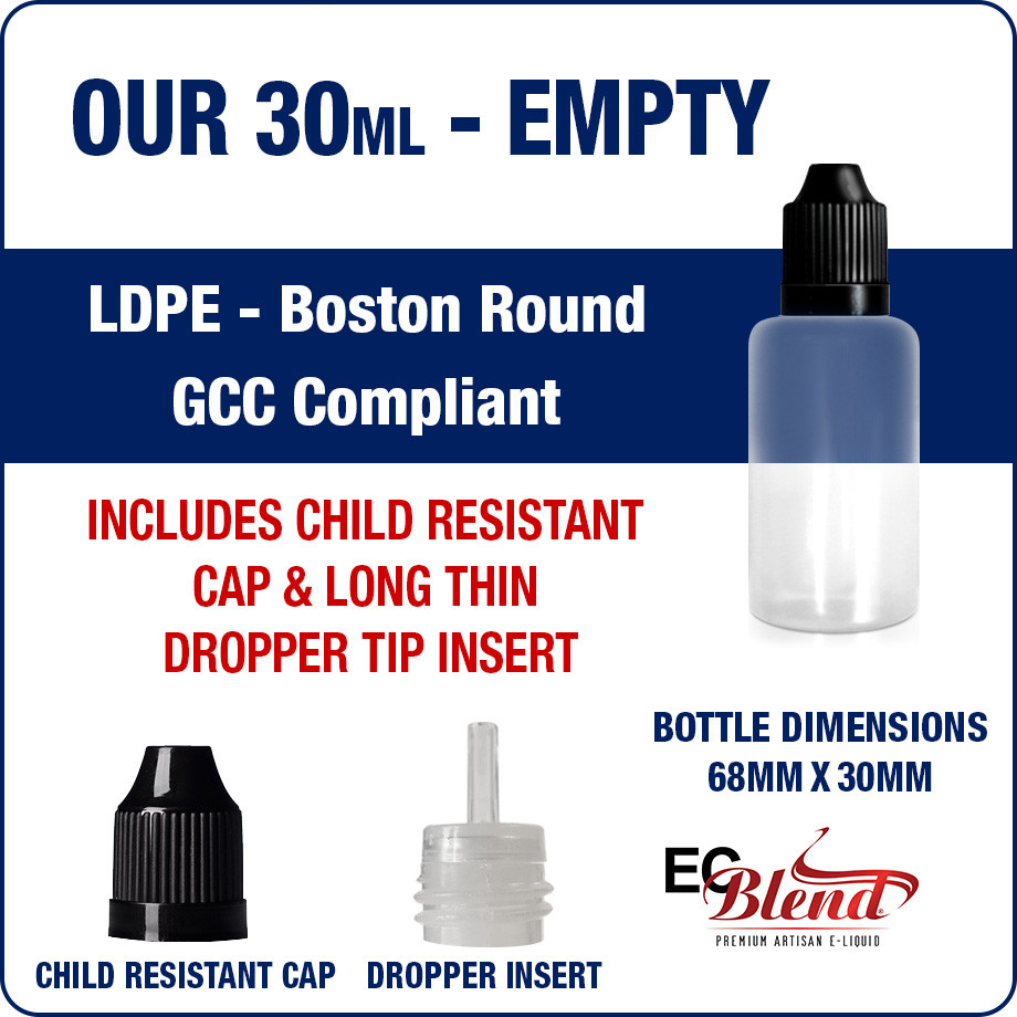 Empty Bottles - All Styles - All sizes - ECBlend Empty Bottles - All Styles - All sizes - ECBlend