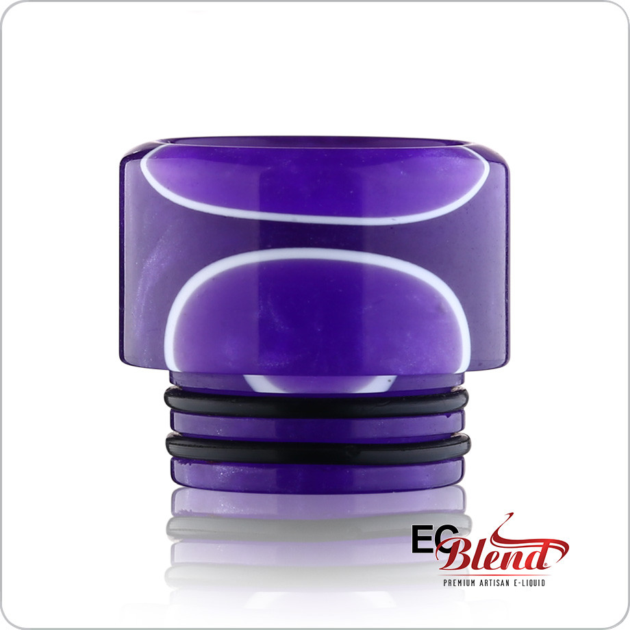 Drip Tip - ECBlend - 810 - Resin - Swirled - ECBlend