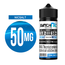 SynthNic 120ML Unflavored E-Liquid - 50MG NicSalt - ECBlend