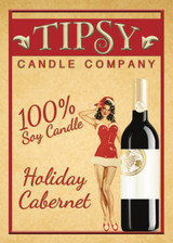 Holiday Cabernet | 14oz Bottle Candle