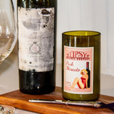 Pink Moscato Soy Wine Bottle Candle