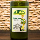 Limoncello, 100% Soy Candle in recycled wine bottle