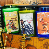 All three Gasparilla 14 ounce Soy Candles made by Tipsy Candle Company