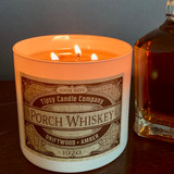 Porch Whiskey 3 wick candle - Lifestyle picture