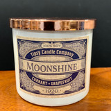 Moonshine 3 wick candle front