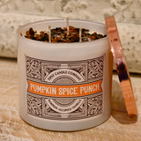 Pumpkin Spice Punch 17 ounce soy candle made by Tipsy Candle Company.