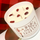 Jingle My Bell Bourbon- Triple Wick | Soy Candle Jingle My Bell Bourbon- Triple Wick | Soy Candle