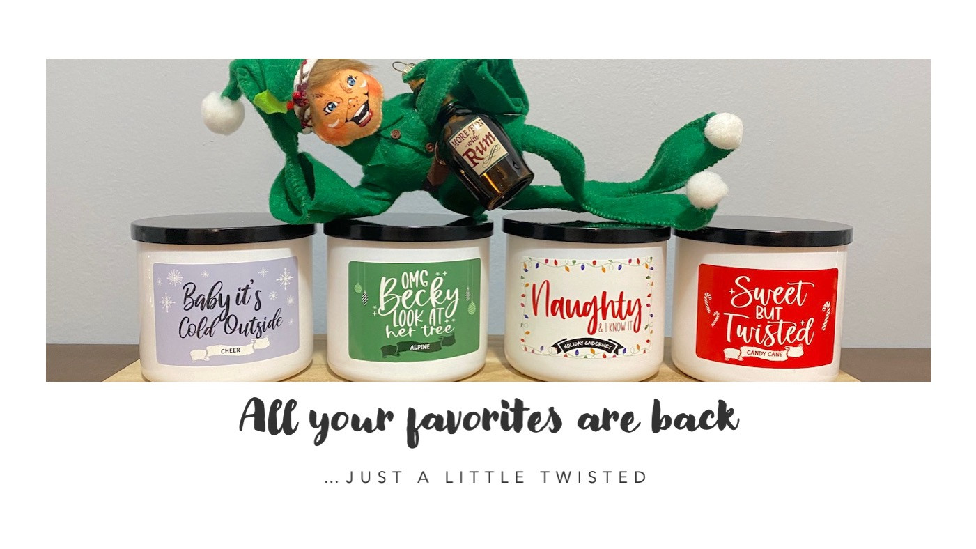 Soy Wine Bottle Candles Tipsy Candle Company