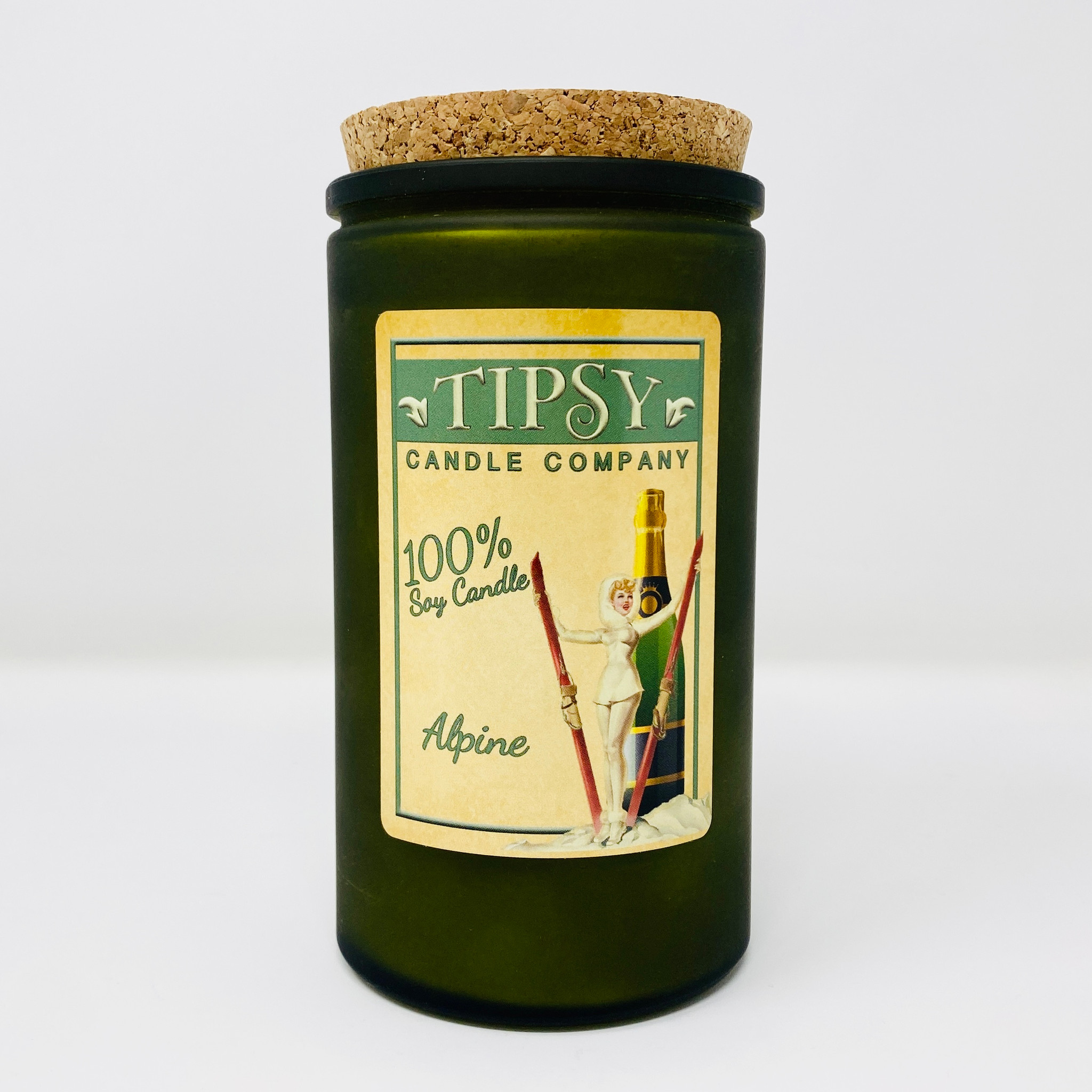 Alpine Soy Bottle Candle - Tipsy Candle Company