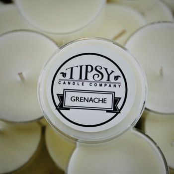 Grenache Soy Tealight made by Tipsy Candle Company 