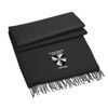 Black Blackfriars College Embroidered Scarf
