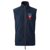 Wycliffe Hall College Embroidered Mens Fleece Gilet - Navy