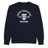 Colleges One Colour Print Sweatshirt - Navy