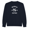 Colleges One Colour Print Sweatshirt - Navy