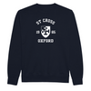 Colleges One Colour Print Sweatshirt - Navy