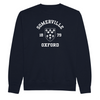 Colleges One Colour Print Sweatshirt - Navy