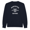 Colleges One Colour Print Sweatshirt - Navy