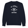 Colleges One Colour Print Sweatshirt - Navy
