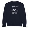 Colleges One Colour Print Sweatshirt - Navy