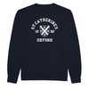 Colleges One Colour Print Sweatshirt - Navy