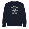 Colleges One Colour Print Sweatshirt - Navy