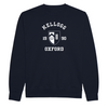 Colleges One Colour Print Sweatshirt - Navy