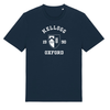 Colleges One Colour Print T-Shirt - Navy