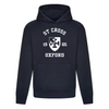 Colleges One Colour Print Hoodie - Navy