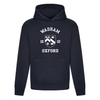 Colleges One Colour Print Hoodie - Navy