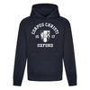 Colleges One Colour Print Hoodie - Navy