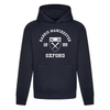 Colleges One Colour Print Hoodie - Navy