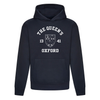 Colleges One Colour Print Hoodie - Navy