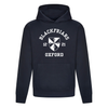 Colleges One Colour Print Hoodie - Navy