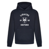 Colleges One Colour Print Hoodie - Navy