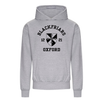 Colleges One Colour Print Hoodie - Grey