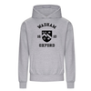 Colleges One Colour Print Hoodie - Grey