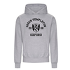 Colleges One Colour Print Hoodie - Grey