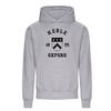 Colleges One Colour Print Hoodie - Grey