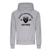 Colleges One Colour Print Hoodie - Grey