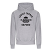 Colleges One Colour Print Hoodie - Grey